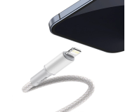 Baseus Kabel CATLGD-A02 Lightning - USB-C PD 20W 480Mb/s 2m - biały - 1502159 - zdjęcie 2